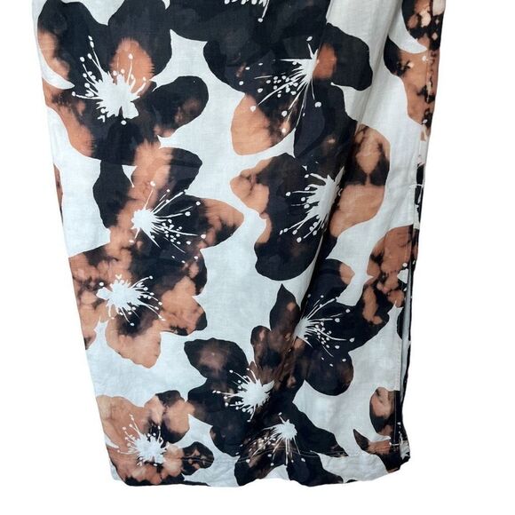 Upcycled - Something Navy Floral One Shoulder Dress - Picture 5 of 10